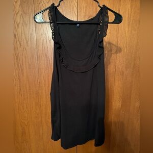 Gap Black XXL Ruffle Tank